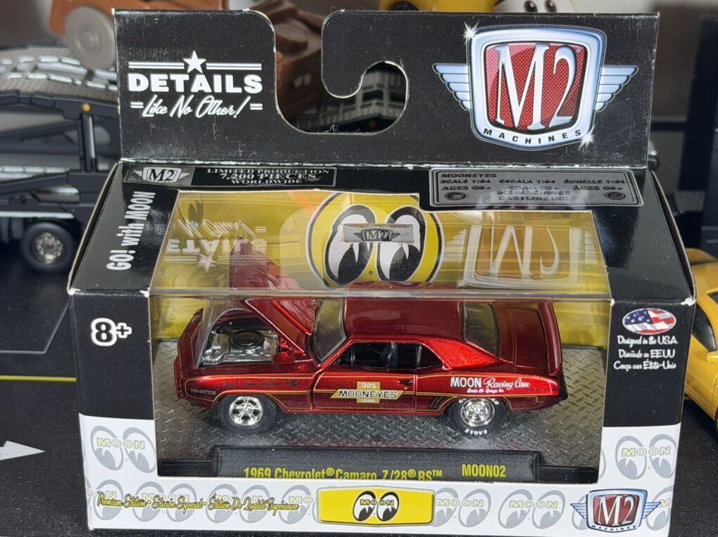 M2 1969 Chevrolet Camaro Z28 Diecast 1:64 Scale