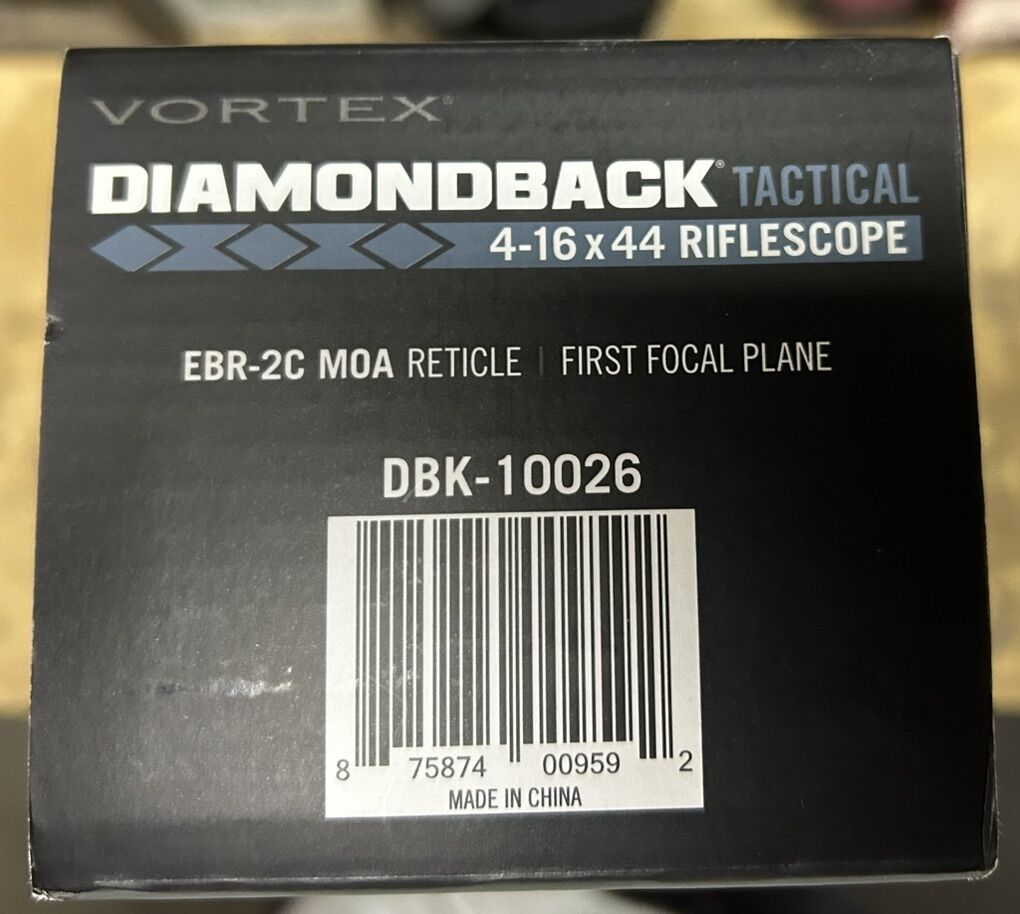 vortex Diamondback Tactical 4-16 Scope
