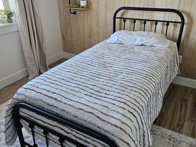 Twin Bed frame with box spring