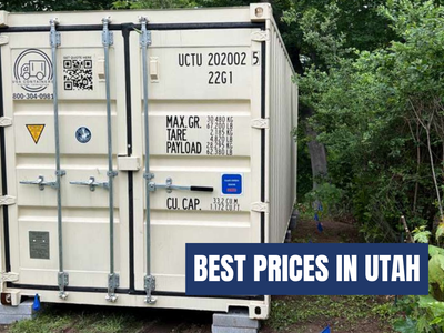 40' Shipping Container – Office Conversion Ready – In Stock
