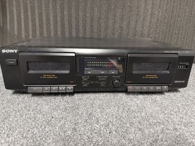 Sony TC-WE305 Dual Stereo Cassette Deck with Dolby B NR & High-Density Heads