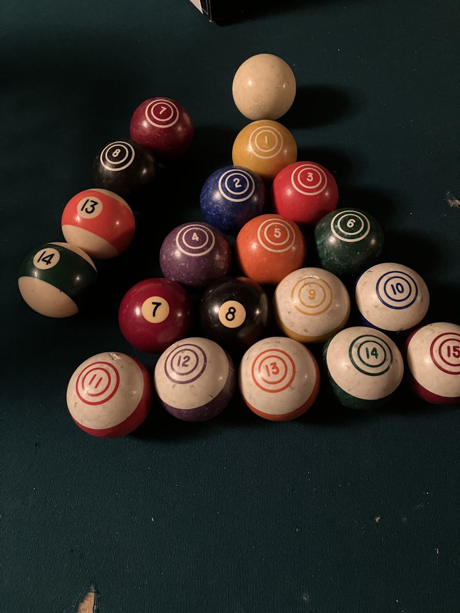 Pool balls