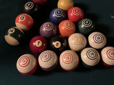 Pool balls