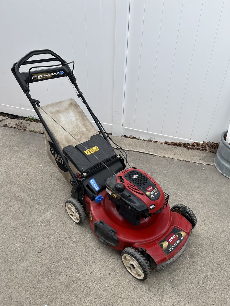 Toro Recycler Personal Pace