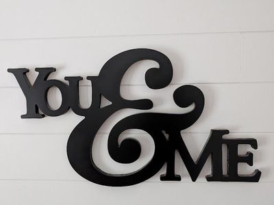 You & Me wall decoration
