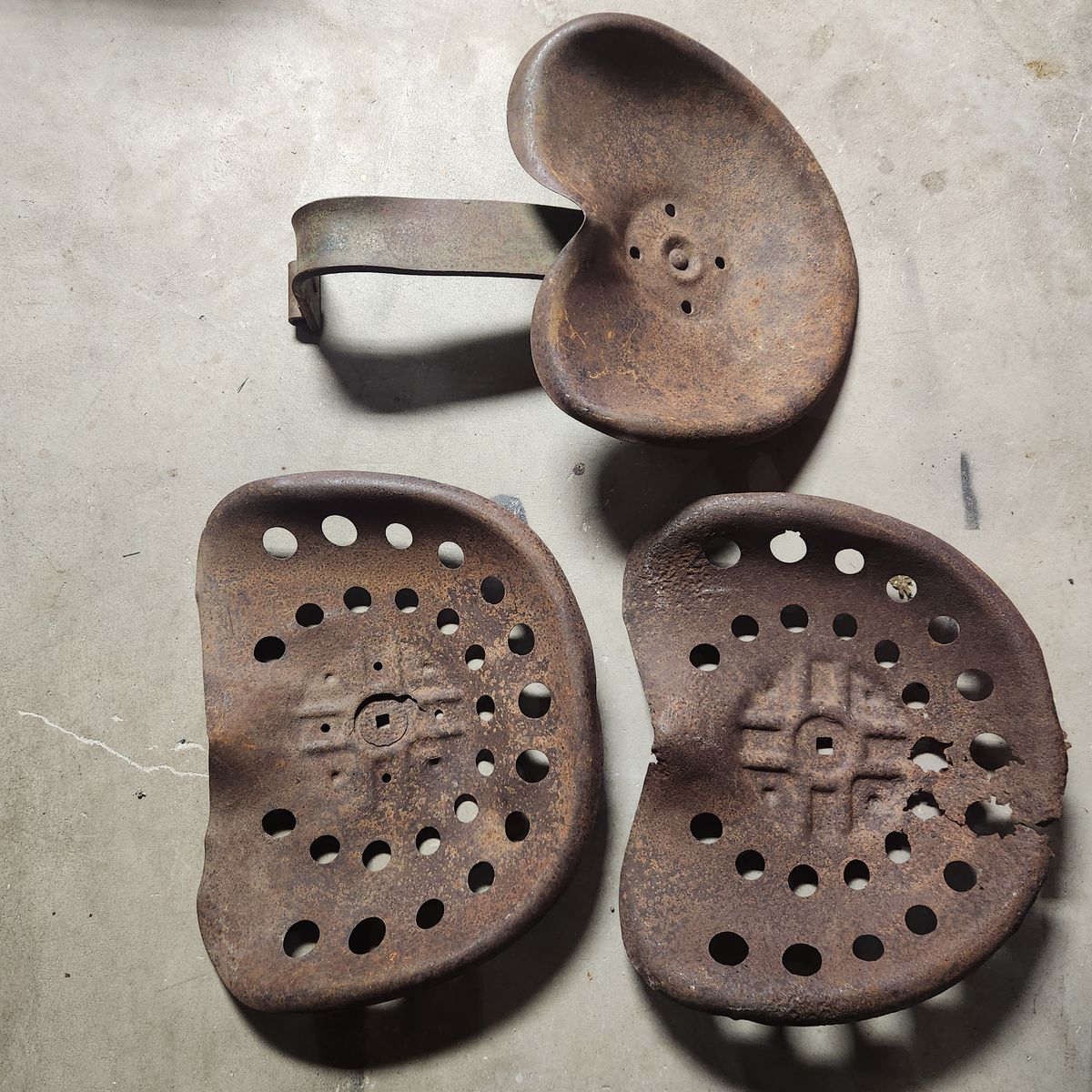 Vintage Tractor seats