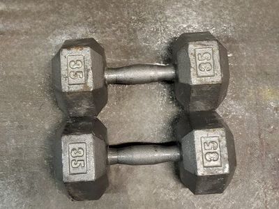dumbbells 70 pounds