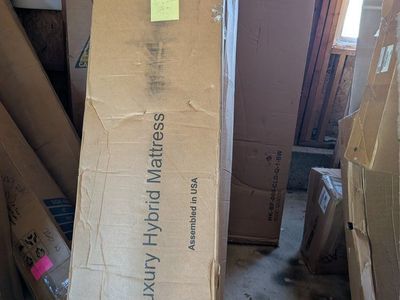 BedStory Queen 14" Firm Hybrid Mattress w/ Extra Lumbar Support, CertiPUR-US (New in Box)