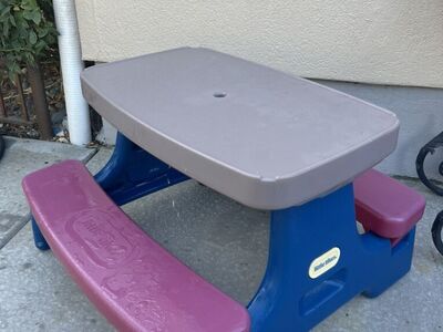 Kids Little Tikes Picnic Table