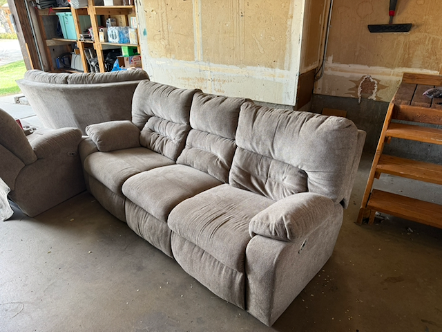 Sectional Sofa with Motorized Recliners