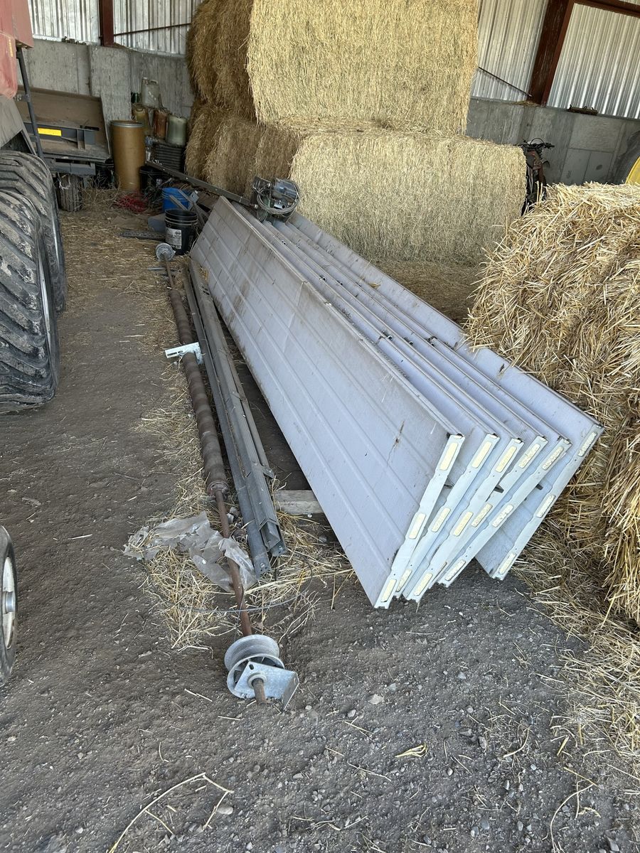 Used garage door