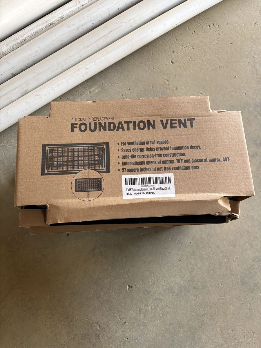 Foundation Vents