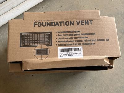 Foundation Vents
