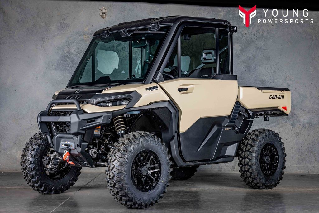 2026 Can-Am® Defender MAX Limited HD11 Desert Tan & Carbon Black