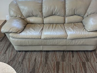 2 Leather couches