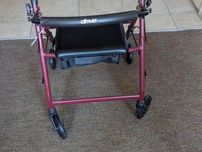 Walker with wheels- Rollator