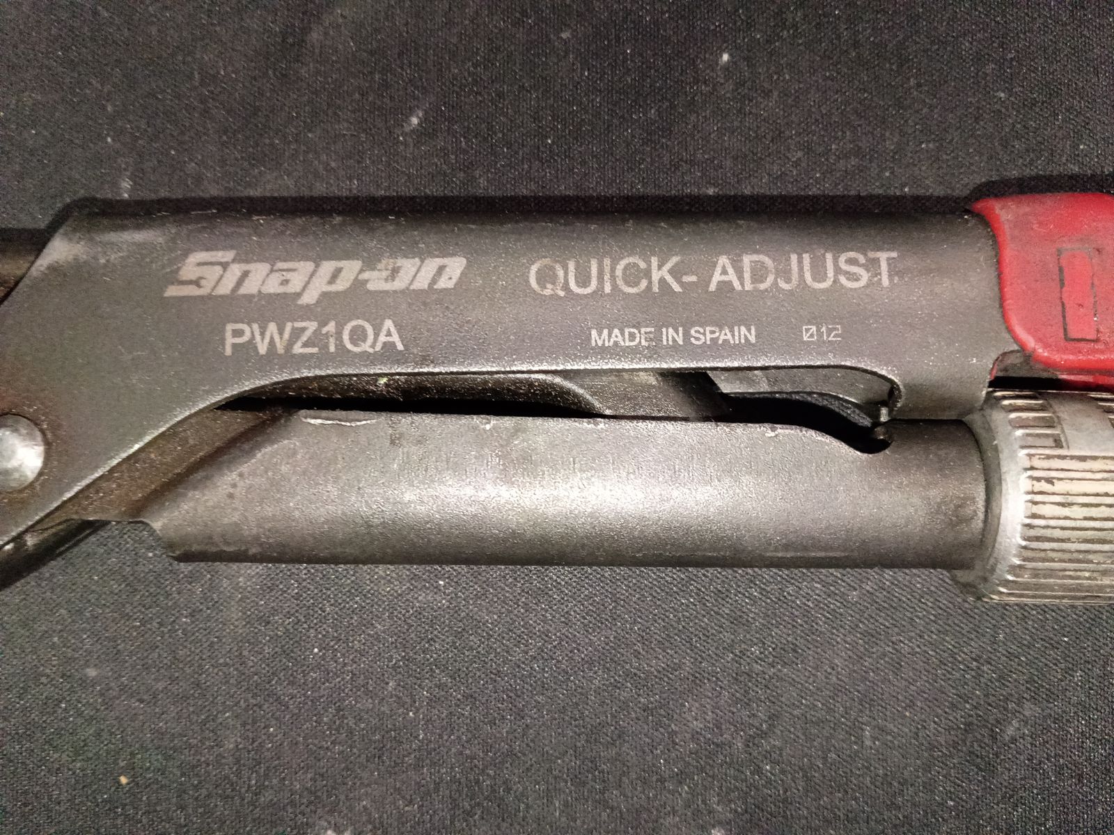 Snap-on PWZ1QA Quick-Adjust Pipe Wrench Pliers