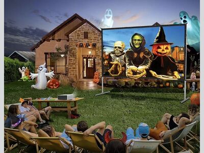 120 Inch Outdoor / Indoor Movie Screen New In Box