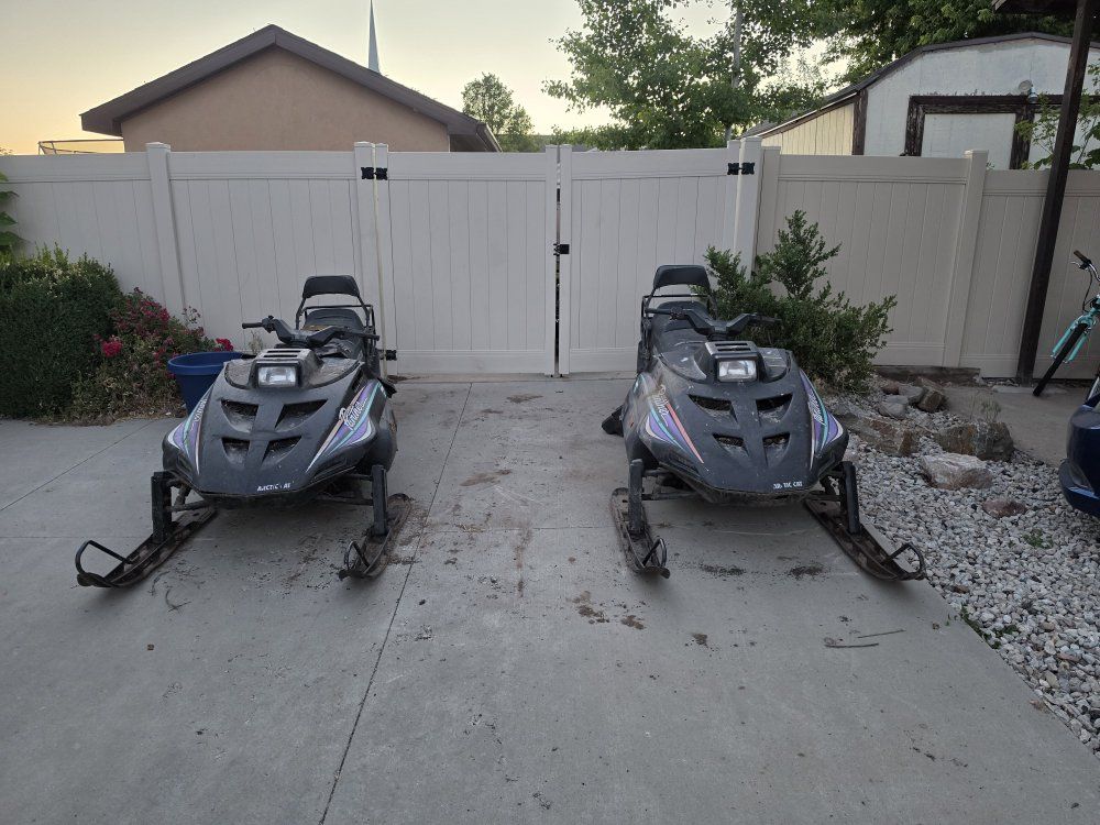 Arctic Cat Panther Snowmobiles - Vintage Model, Used, For Parts/Repair (Price is for One)