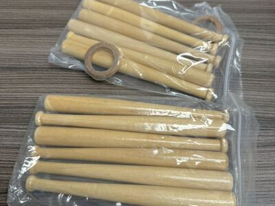 Mini 6 Baseball Bats