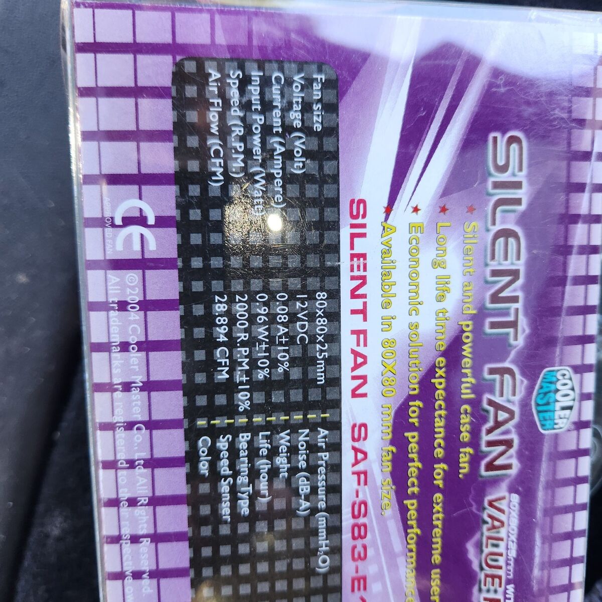 silent case fan 6 pack New