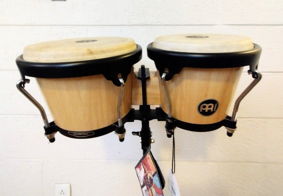 Natural Wood Bongos with Stand 250.00