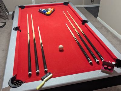 Hathaway Maverick 7-ft Pool Table & Table Tennis Combo