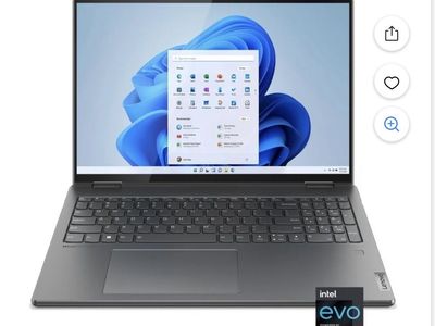 150 - Lenovo Intel Evo i5 Laptop - Sleek Design, Powerful Performance, Windows 11 Ready