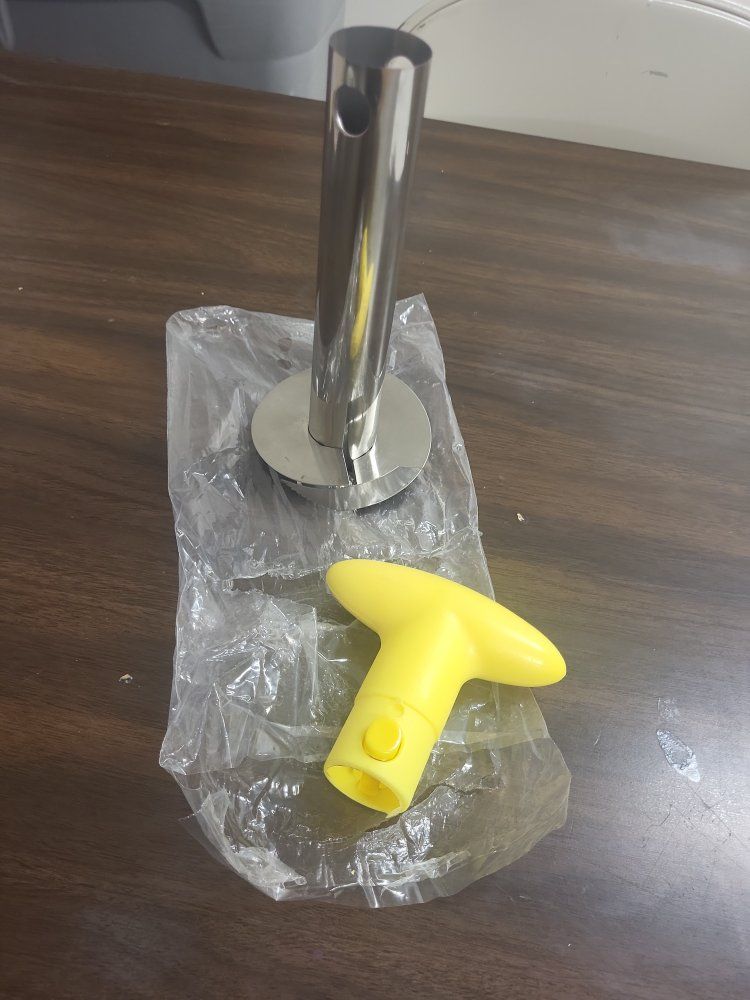 Stainless Steel Pineapple Corer Slicer Tool with Yellow Handle