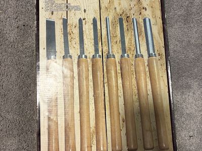 Professional Woodworker 8 Pc. Lathe Chisel Set