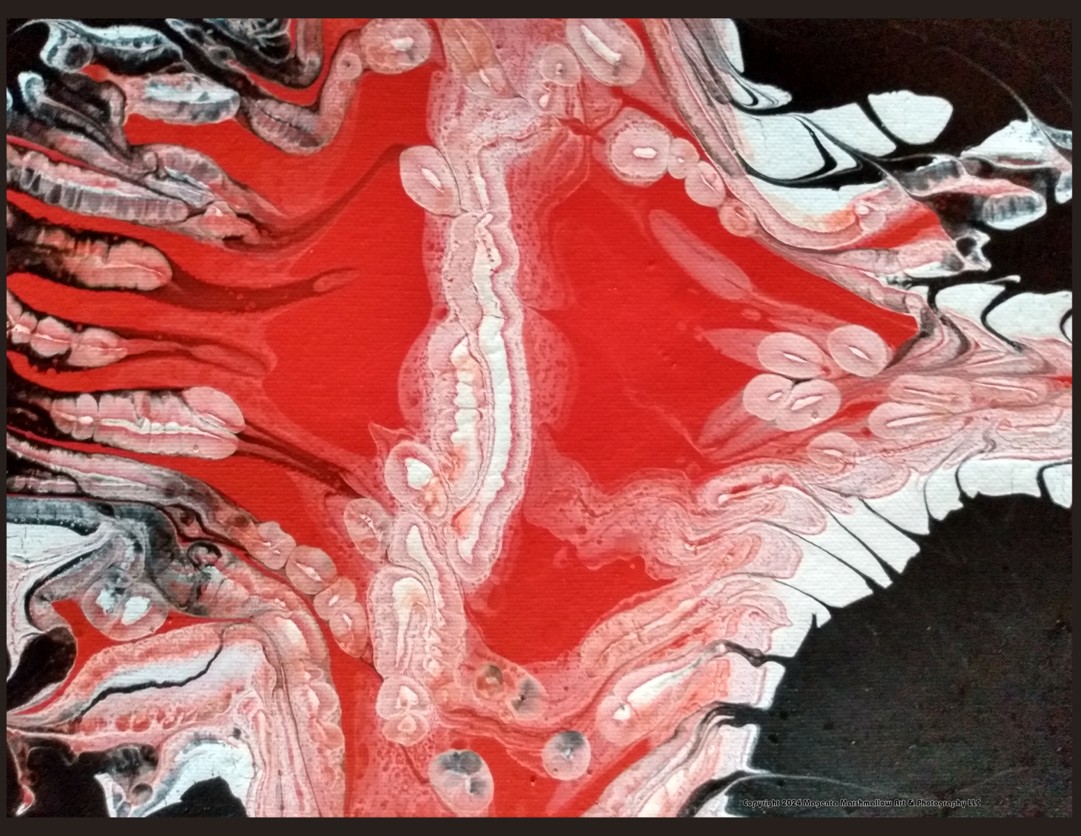 Tiger Stripes - Fleece Blanket.