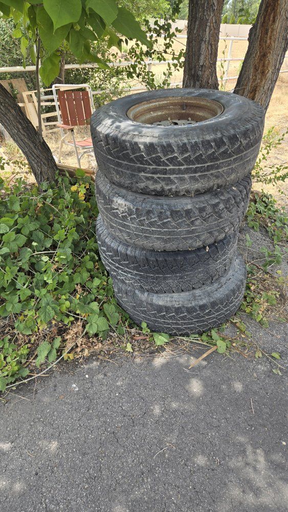 Used Truck Wheels And Tires For Free