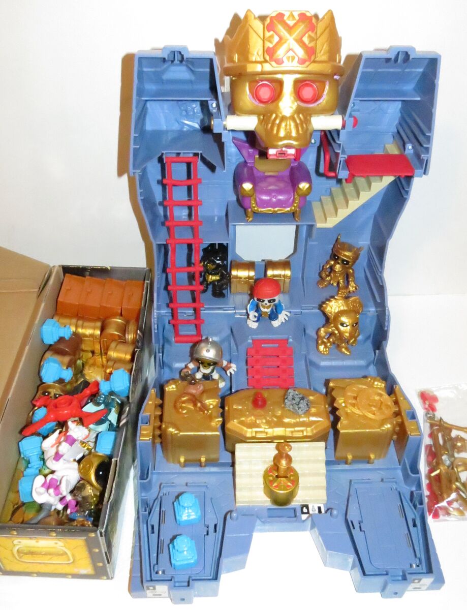 LEGENDS OF TREASURE Playset 65+ pcs Tomb, 12 Figs, Weapons, MOOSE TOYS