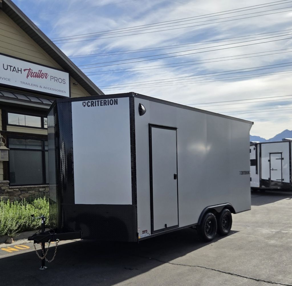 8x16 / 8.5x16 .080 Aluminum Exterior Enclosed Cargo Trailer Criterion 2026
