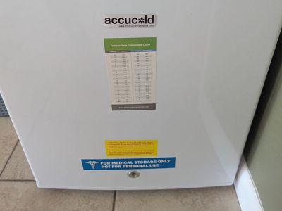 Accucold under counter freezer