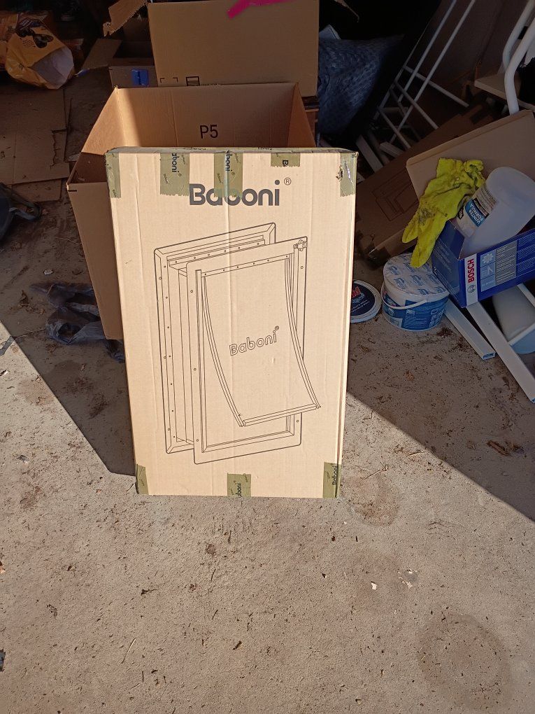 Baboni 3-Flap Pet Door - X-Large (Up to 220 lb) - New in Box