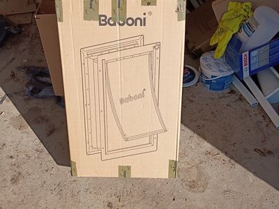 Baboni 3-Flap Pet Door - X-Large (Up to 220 lb) - New in Box