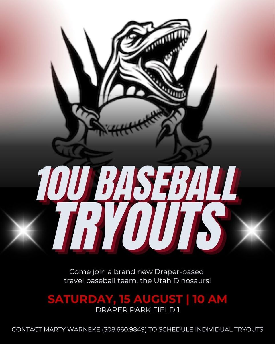 10u Baseball Tryout