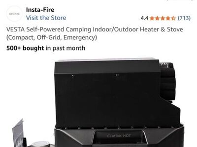 VeSta Self Powered Indoor And OUtdoor Grill