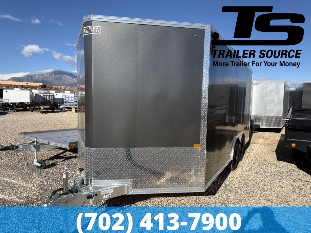 8.5x16 Alcom EZ Hauler XLT Enclosed Cargo Trailer - 7'0" Interior - 7K GVWR