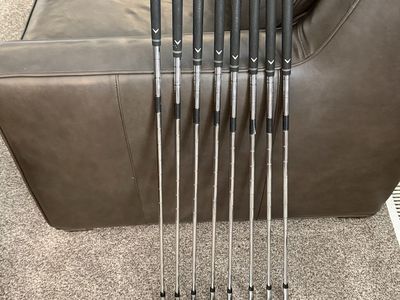 Callaway Rogue ST Max RH Irons - 8 Clubs. 5 Thru Gap Wedge. Excellent condition!