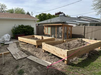 Custom Cedar Garden Boxes