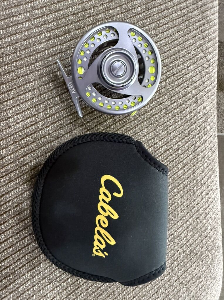 Cabelas RLS+2 Fly Reel With Pouch