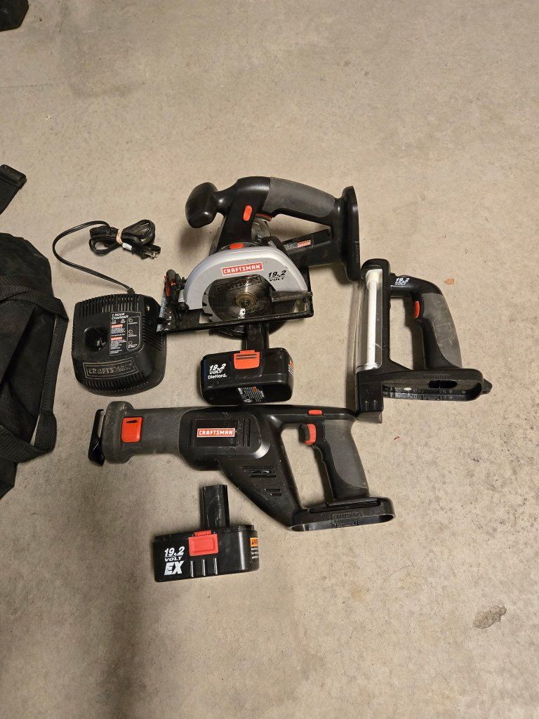 Craftsman Cordless Tool Bundle - $120 OBO