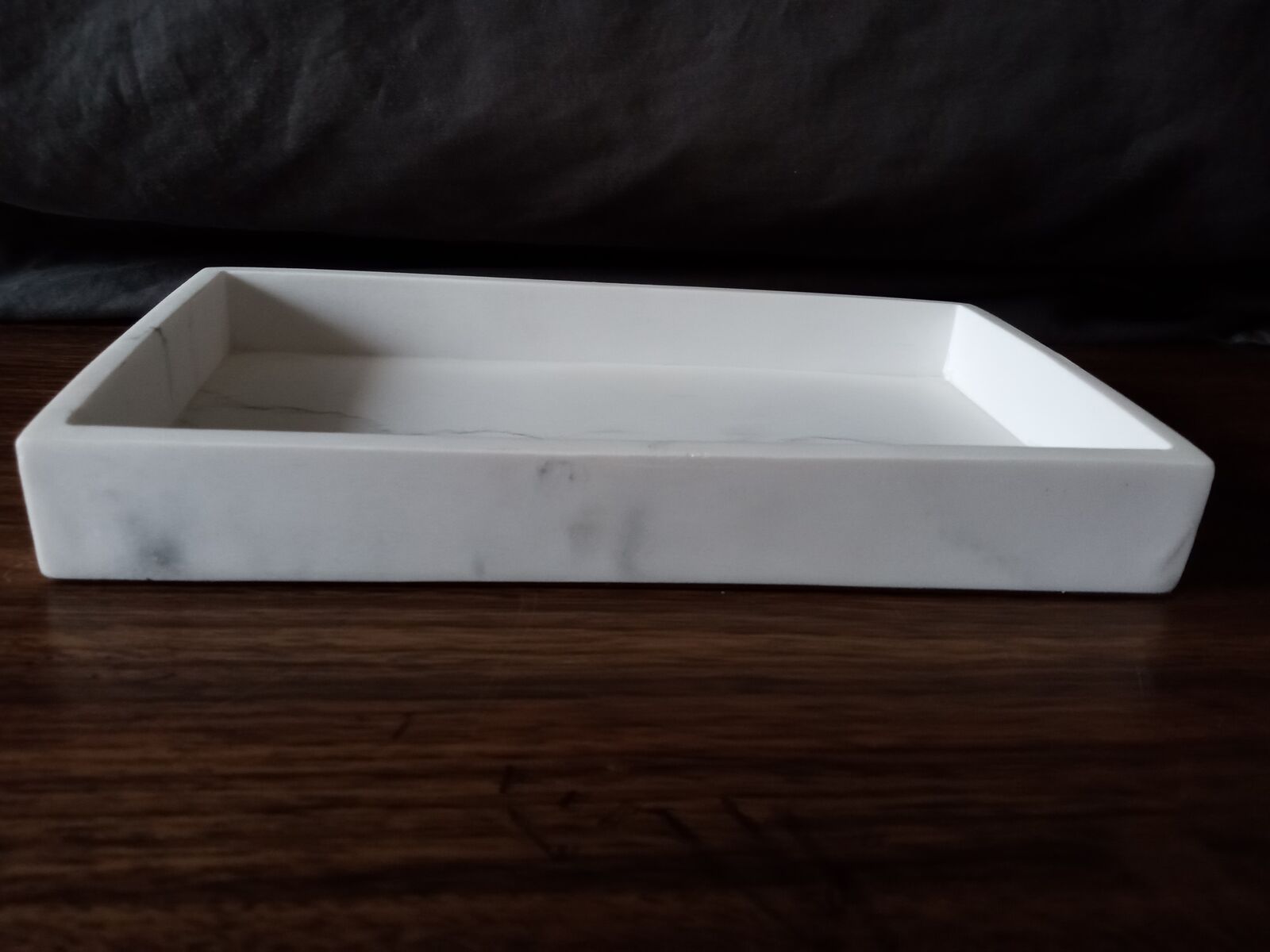 Natural marble tray 9"x5"x1.12"