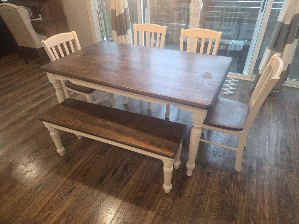 Real Maple Table and Chairs