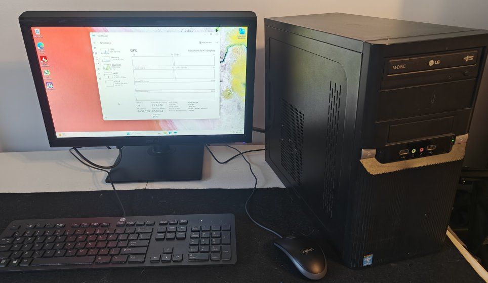 Gaming computer setup i7- w/RX 470 8gb