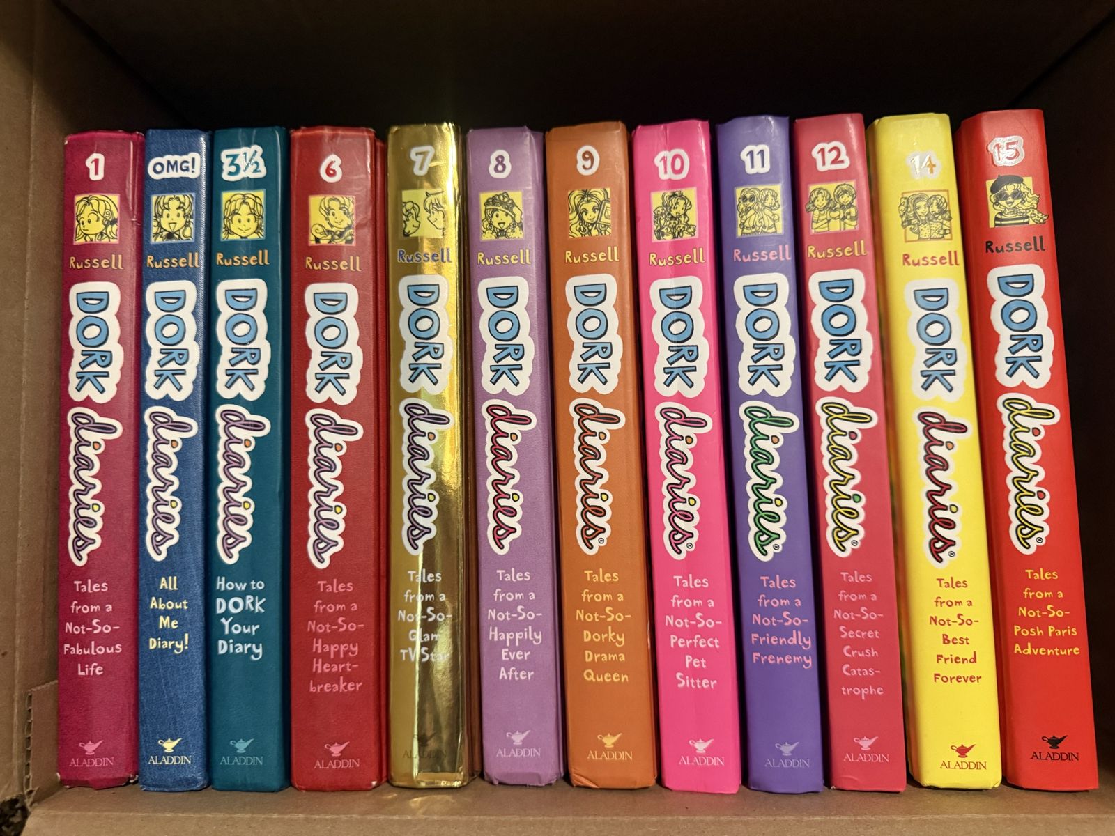 Dork Diaries book assortment