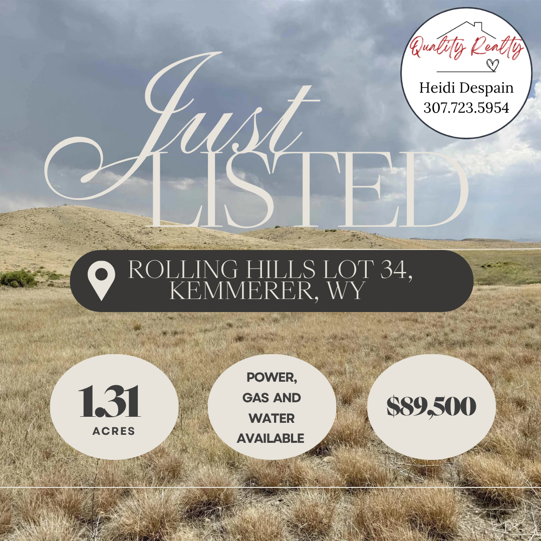 Lot 34 Rolling Hills Kemmerer 1.3 Acre Residential Lot