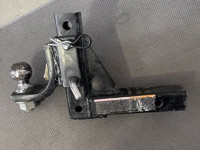 8 position dual pin trailer hitch